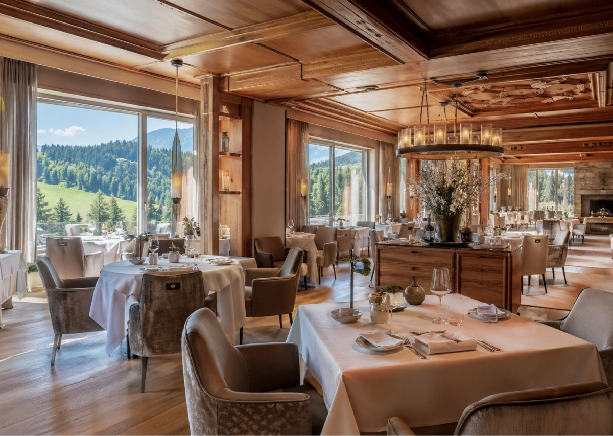 Modern hospitality venue with a welcoming atmosphere for guests